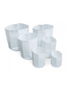 Macetas root tex blancas