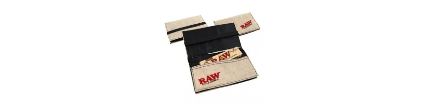 Cargador de conos, pitillera Raw y accesorios Raw